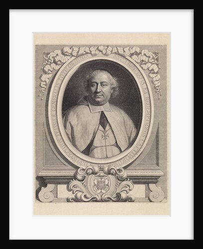 Portrait of Eustache Teissier, master general of the Order of Trinitarians by Pieter van Schuppen