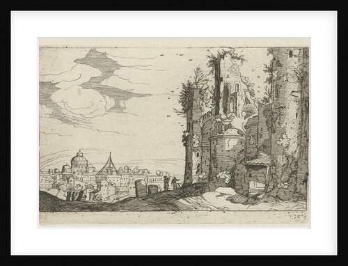 View of Rome from Monte Pincio by Anonymous