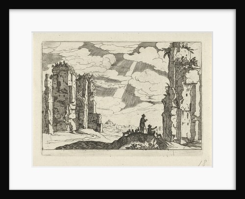 ruins of the Baths of Caracalla by Anonymous