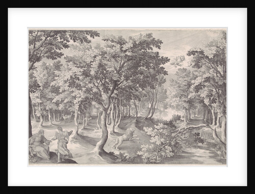 Fifth vision of Ezra by Nicolaes de Bruyn