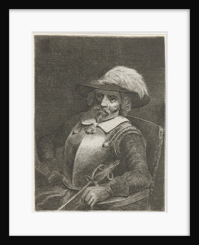 Sitting soldier by Christiaan Wilhelmus Moorrees