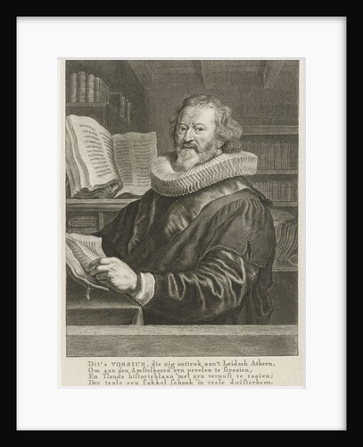 Portrait of Gerardus Joannes Vossius by Lieve van Ollefen