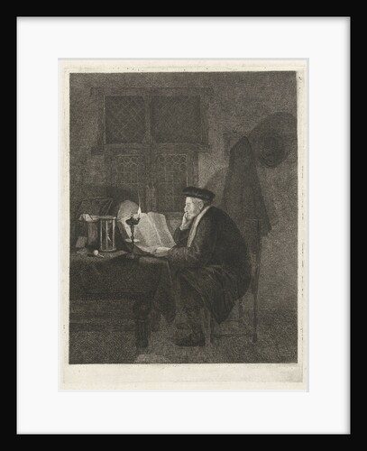 Philosopher in his study by Quiringh Gerritsz. van Brekelenkam