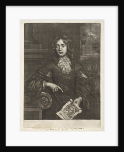 Portrait of John Ogilby by Paul van Somer II