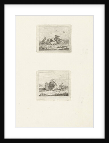 Two scenes with sheep by Jan Matthias Cok