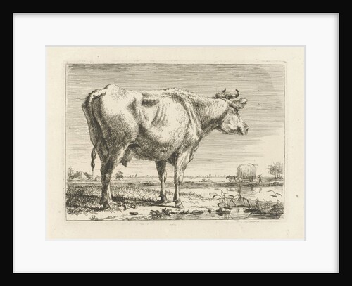 Standing cow by Pieter Gerardus van Os