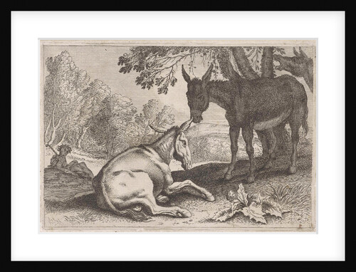 Donkeys by Herman van Swanevelt