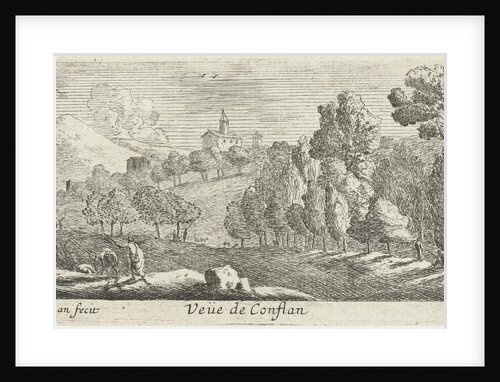 View Conflans by Reinier Nooms