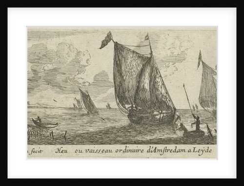 Spring from Amsterdam to Leiden by Reinier Nooms