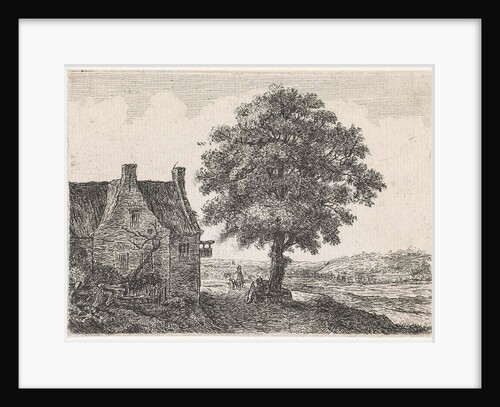 Big lime tree for an inn by Anthonie Waterloo