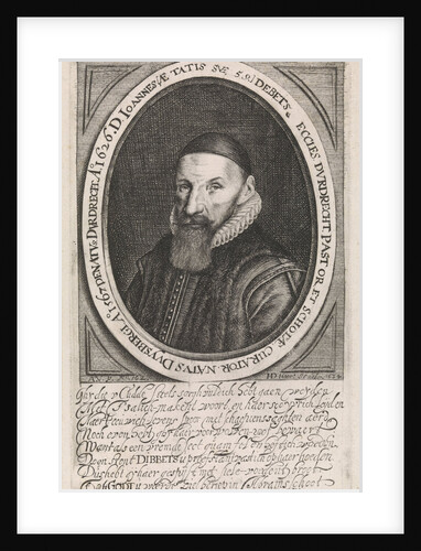 Portrait of John Dibbets by Hendrik Dethier