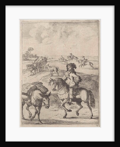 Fable of the horse and the donkey by John Ogilby