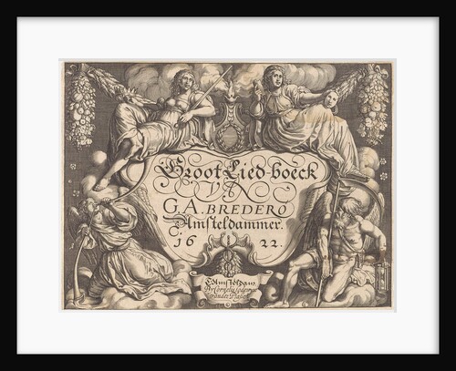 Allegory of the tragedy and continue by Cornelis Lodewijcksz. van der Plasse