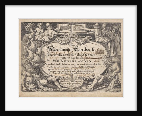 River and sea gods with tradesmen by Anonymous