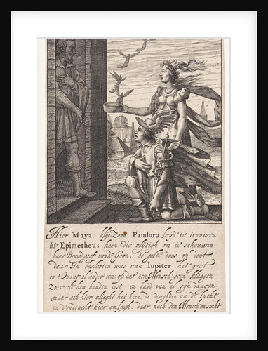 Pandora and Epimetheus by Pieter Serwouters