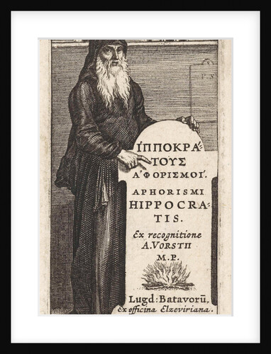 Hippocrates of Kos by Abraham Elzevier I