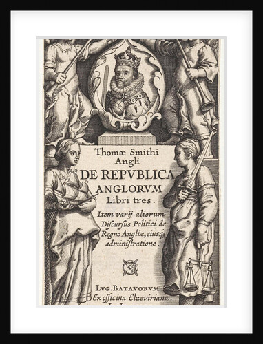 Portrait of James I (king of England) by Abraham Elzevier I