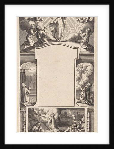 Design for a title page by Pieter Serwouters