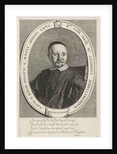 Portrait of Antonius Schellingwou by And. v. K.