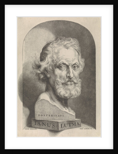 Portrait Bust of Johannes Lutma the Elder by Johannes Lutma II