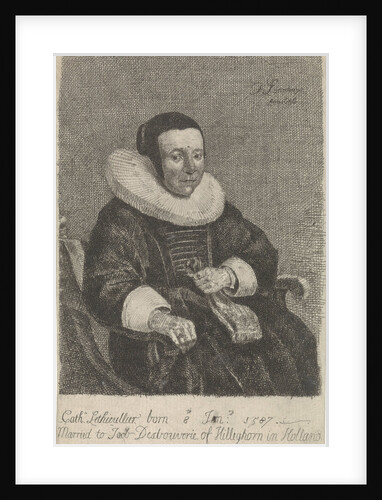 Portrait of Catherine Lethieullier by Isaack Luttichuys