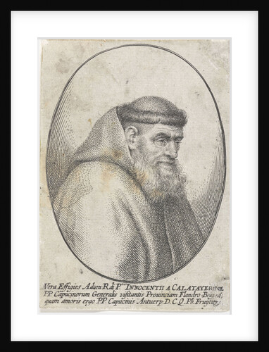 Portrait of Innocentius a Calataverone, General of the Capuchins by Philip Fruytiers