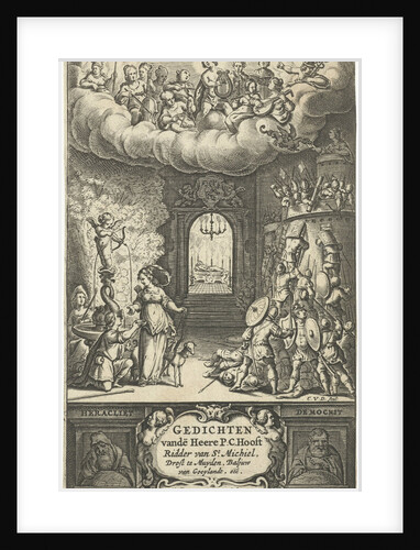 Apollo with other gods and muses by Jan van Duisberg