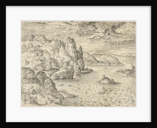 Hero and Leander by Matthys Cock