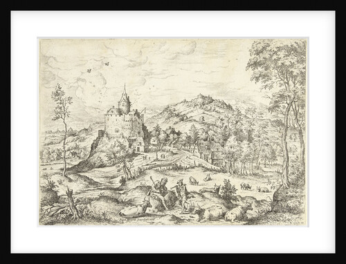 Mercury and Argus by Hieronymus Cock