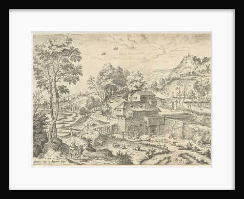 Flight into Egypt by Hendrick Hondius I