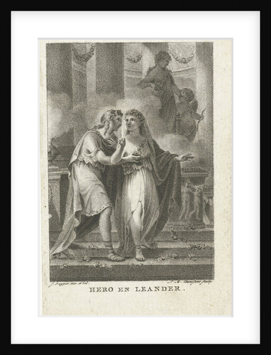 Hero and Leander by Lambertus Antonius Claessens