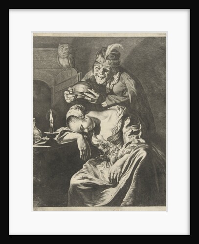 Wine is a mocker by Frans van Mieris