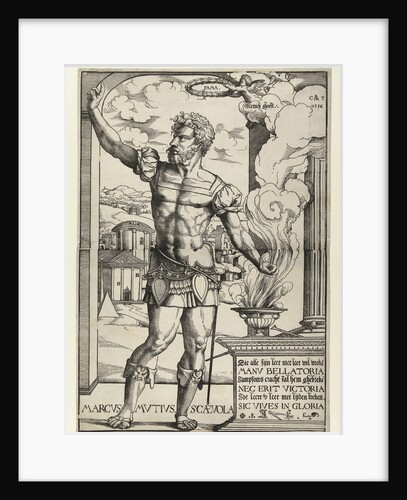 Marcus Mucius Scaevola by Jan Ewoutsz.