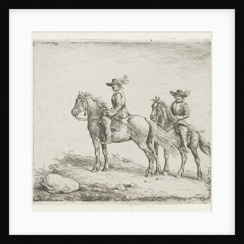 Two riders on reconnaissance by Christiaan Wilhelmus Moorrees