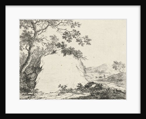 Title print for a series of twelve months by Johannes Janson