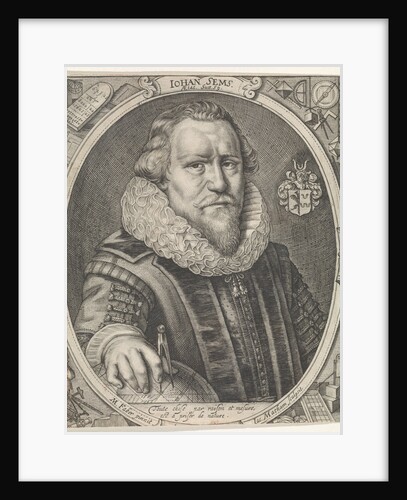 Portrait of Johan Sems by Jacob Matham