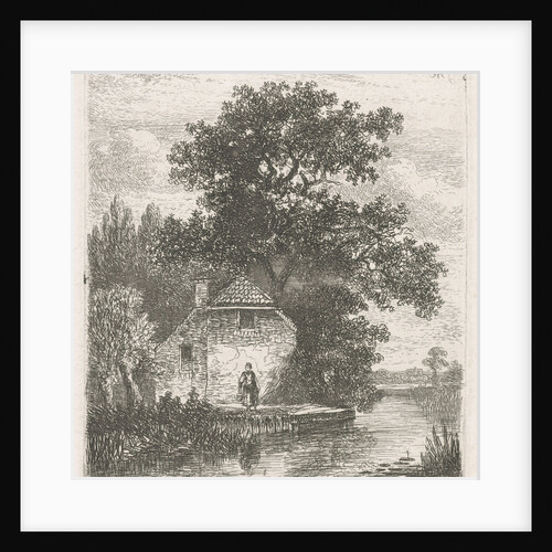 F for a farm on the water by Hermanus Jan Hendrik van Rijkelijkhuysen