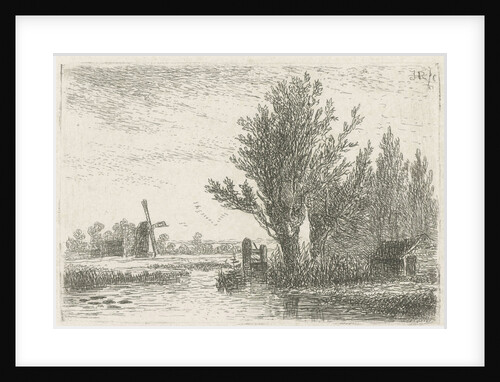 Sluis by Hermanus Jan Hendrik van Rijkelijkhuysen