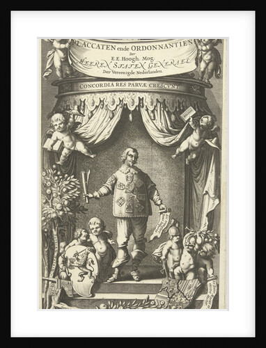 Herald of the Seven United Provinces by Johannes Janssonius