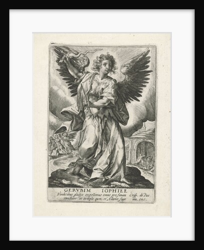 Archangel Jophiel by Crispijn van de Passe I