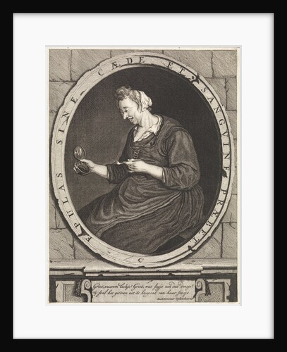 Smoking farmer with pipe by Cornelis Dusart