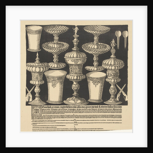 Call to register for target shooting and lottery in Kloveniersdoelen Dordrecht in 1644 by Anonymous