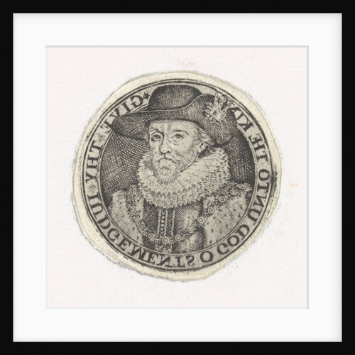 Bust Portrait of James I by Simon van de Passe