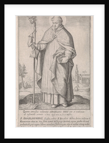 H Engelmundus England by Jacob Matham