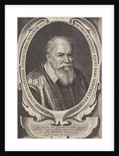 Portrait of Pierre Jeannin by William Isaacsz. of Swanenburg