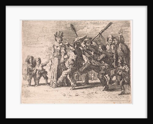 The Masquerade by Cornelis de Wael