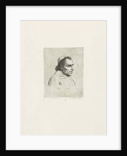 Portrait of Pope Pius VII by Johannes Pieter de Frey