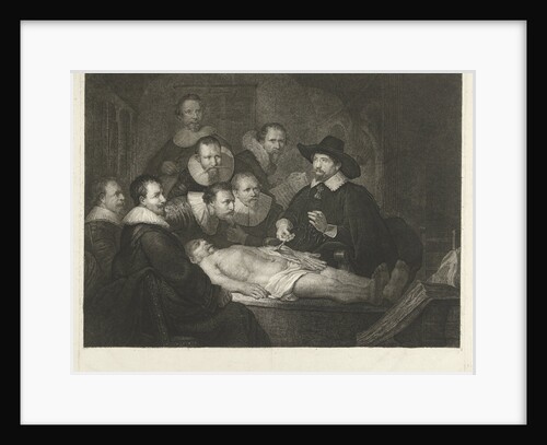 The Anatomy Lesson of Dr Nicolaes Tulp by Rembrandt Harmensz. van Rijn