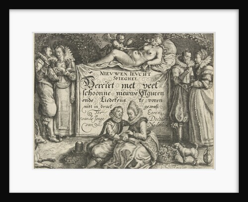 The five senses by Crispijn van de Passe II