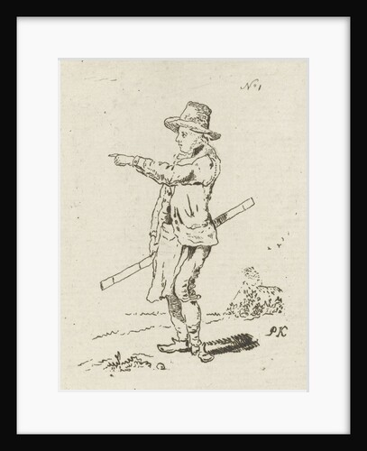 Man with rule by Pieter Kikkert